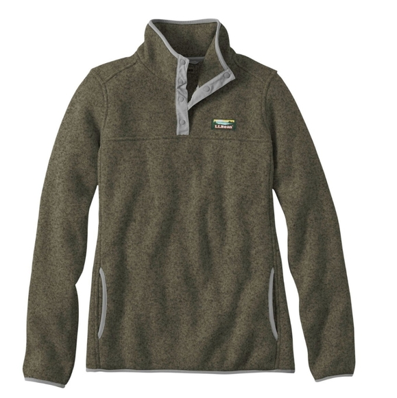 L.L. Bean Tops - L.L. Bean Sweater Fleece Pullover